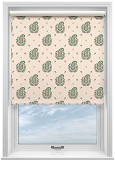 Petal & Block Boothi, Neem - Twist & Fit Roller Blind